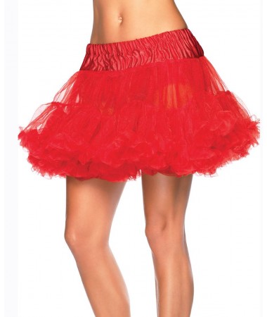 Petticoat Red Layered Tulle